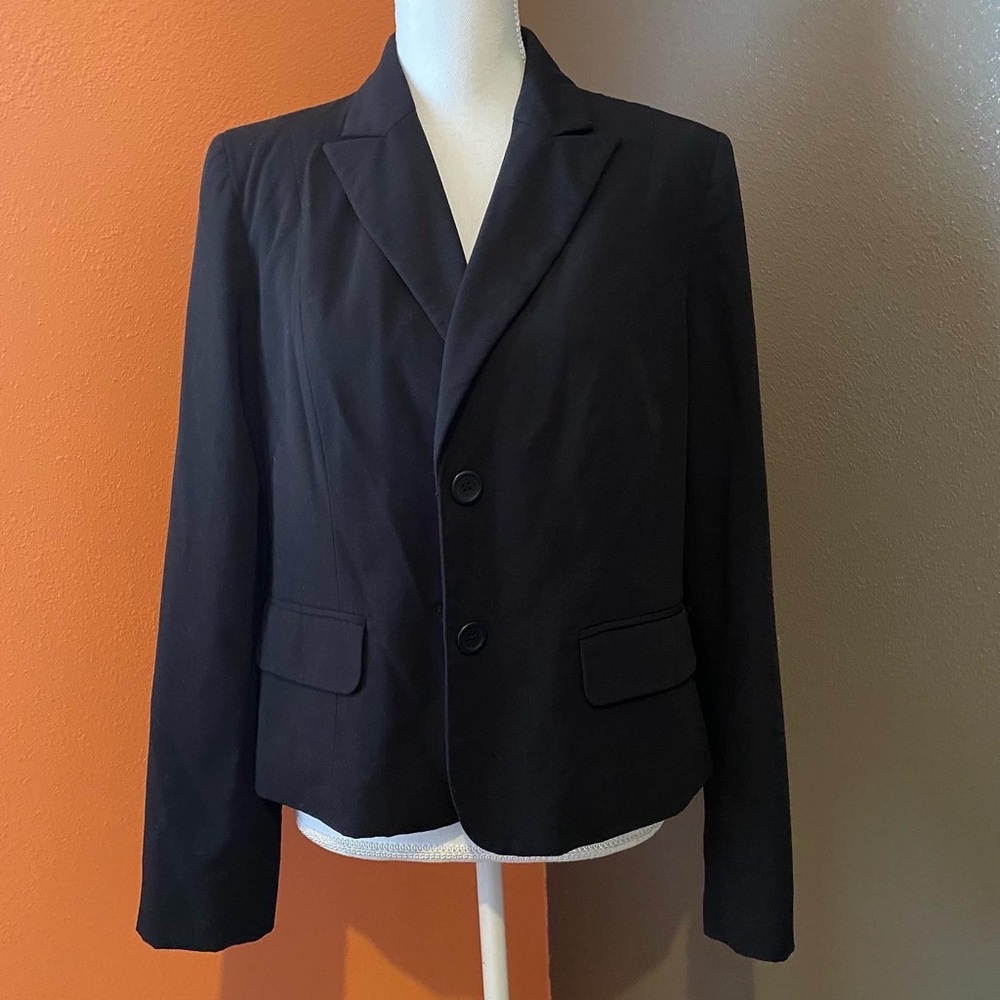 Nine West black formal Blazer suit 12
